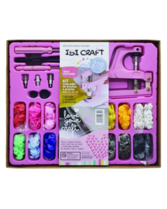 Set de colocador de snaps T3-T5-T8 pinza +200 piezas 659500