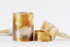 Cinta Silky Luces de Cordon de Oro 65mm x 10mts