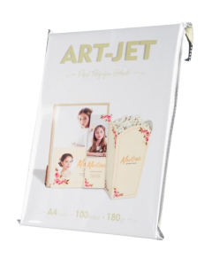 Papel fotográfico brillante ART JET A4 100 hojas 180grs