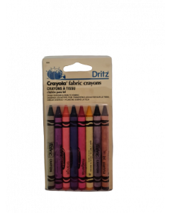 Crayones para telas de colores x 8