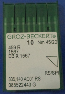 Agujas Groz Beckert  459R x 10 unidades