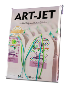 Papel fotográfico adhesivo brillante Art Jet x unidad