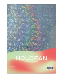 Holofan efecto dulce navidad A4 20 hojas