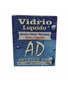 Vidrio liquido 150ml AD kit 2 componentes